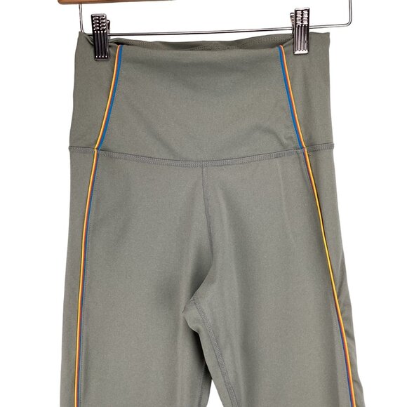 Nike Womens‎ Dri-Fit High-Waisted Leggings Size Small Rainbow Stitching - Picture 2 of 8